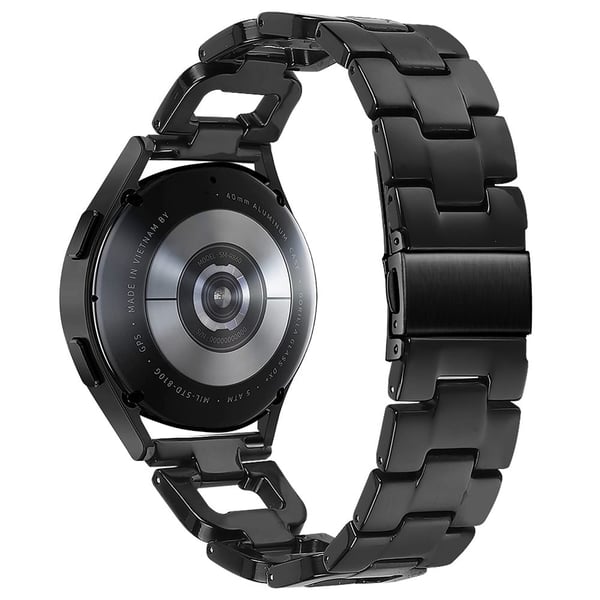 Garmin Vivomove / Vivomove HR-klokkearmbånd D-formet harpiksarmbånd - Svart