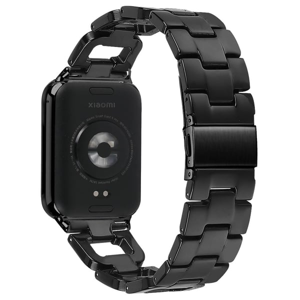 Klokkerem Xiaomi Redmi Watch 4 D-formet harpiks utskiftingsklokkearmbånd - Svart