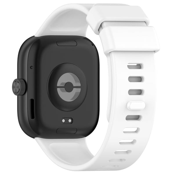 Xiaomi Redmi Watch 4 / Smart Band 8 Pro silikoni rannehihna kellon kotelolla - Valkoinen