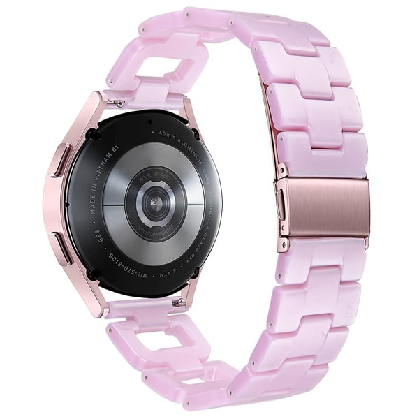 Huawei Watch 2 / GT 2 42mm / GT 3 42mm D-Shape Strap Resin Smart Watch Band - Lyselilla