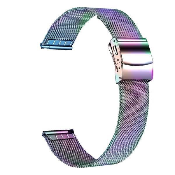 Garmin Forerunner 265S Music Quick Release Strap 18 mm utskifting Milanese Watch Band - Flerfarget