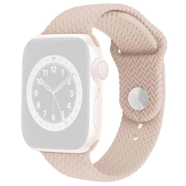 Apple Watch Series 49mm - 45mm - 44mm - 42mmWatch Band Silikonrem - Rosa
