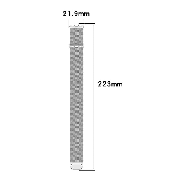 Samsung Galaxy Fit3 SM-R390 Erstatningsarmbånd magnetisk Milanese-klokkerem - Stjernelys