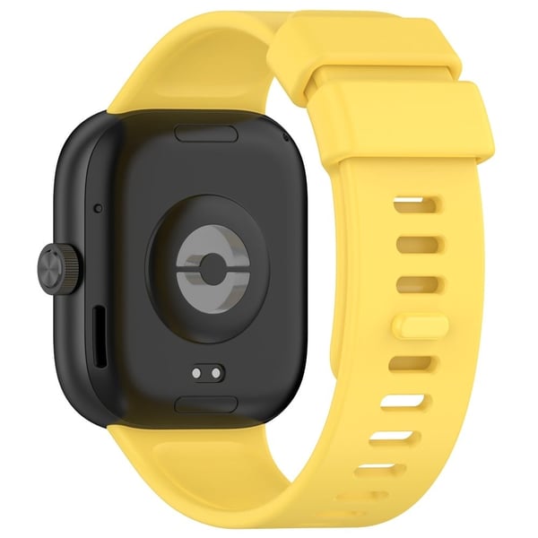 Xiaomi Redmi Watch 4 / Smart Band 8 Pro Silikon Armbåndsrem med Klokkeveske - Gul