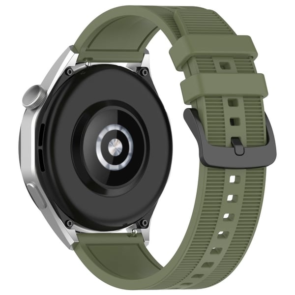 Huawei Watch GT 4 / Garmin Venu 2 Armbånd 22 mm håndleddsrem i myk silikon - Offisiell Grønn