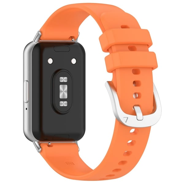 Samsung Galaxy Fit3 Watch Band Blødt Silikone Strap Replacement - Orange