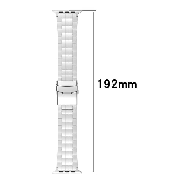 Apple Watch Ultra 2 Ultra 49mm / Series 9 8 7 45mm / SE (2023) SE (2022) SE 6 5 4 44mm / 3 2 1 42mm Band 5-Bead Watch Strap - Svart