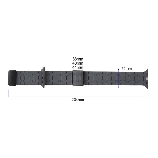 Apple Watch Series 41mm - 40mm - 38mm Liquid Silicone Watch Band - Vinrød