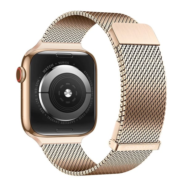 DUX DUCIS Milanese Pro Series Apple Watch Series 41mm - 40mm - 38mm Mesh Straps Magnetic - Gull