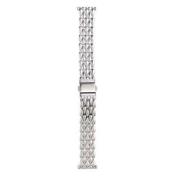 Apple Watch Series 41mm - 40mm - 38mm Universal håndleddsrem i sinklegering - Sølv