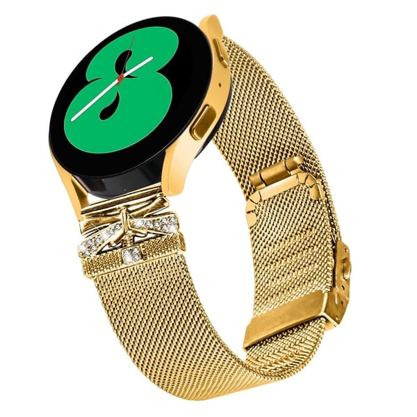 Garmin Vivomove Sport / Venu 2 Plus metallklokkerem 20 mm galvanisert metallklokkerem - Gull