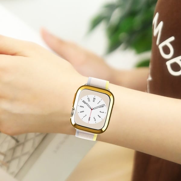 Apple Watch Series 6 / 5 / 4 / SE (2022) / SE (2023) / SE 40 mm fleksibelt, hult beskyttelsesdeksel - Glanset Gull