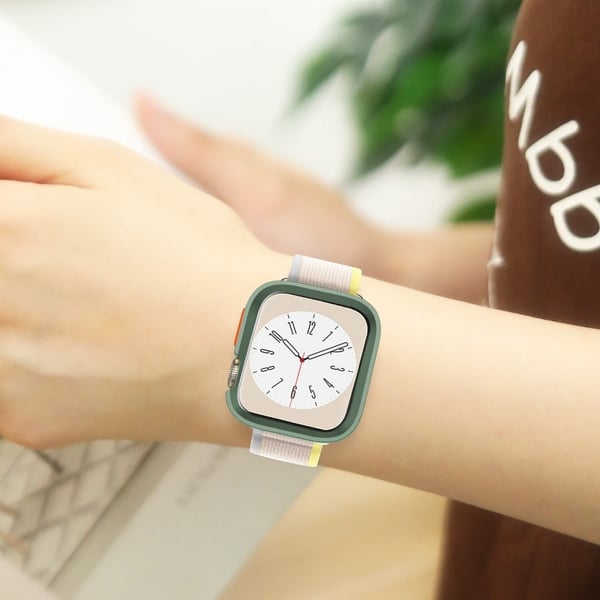 Apple Watch Series 6 / 5 / 4 / SE (2022) / SE (2023) / SE 40 mm fleksibelt, hult beskyttelsesdeksel - Grønn