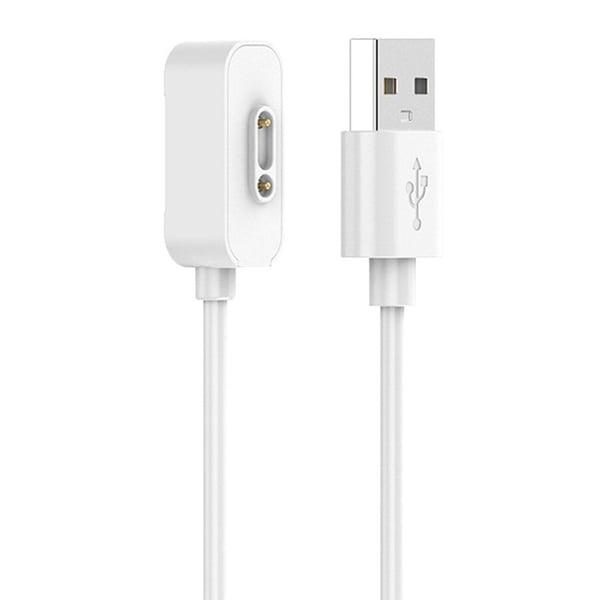Ladestasjon for smartklokker Honor Zowbot Kids Watch 2 magnetisk lader med 1 m ledning - Hvit