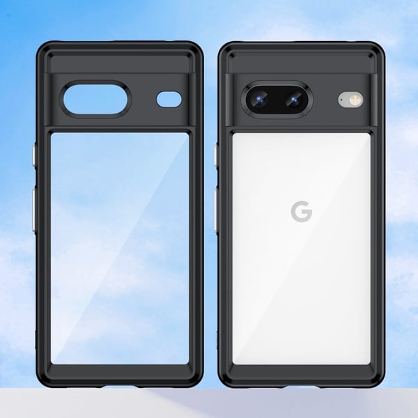 Google Pixel 7 älykäs akryylikansi - Musta