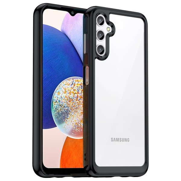 Samsung Galaxy A14 smart akryldeksel - Svart