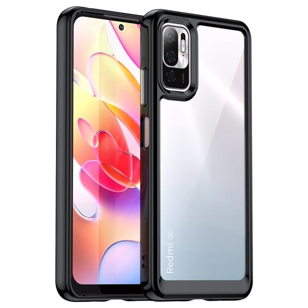 Xiaomi Poco M3 Pro / Xiaomi Poco M3 Pro 5G / Xiaomi Redmi Note 10 5G / Xiaomi Redmi Note 10T 5G smart akryldeksel - Svart