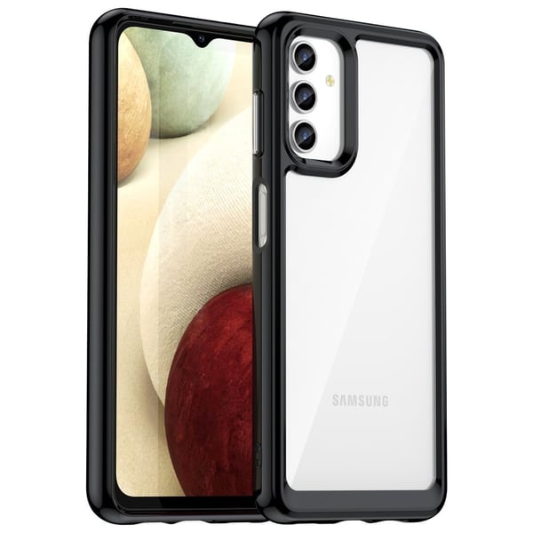 Samsung Galaxy A13 5G / Samsung Galaxy A13 4G / Samsung Galaxy M13 5G / Samsung Galaxy A04s smart akryl cover - Sort
