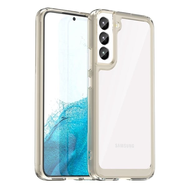 Samsung Galaxy S23 smart akryldeksel - Gjennomsiktig Grå