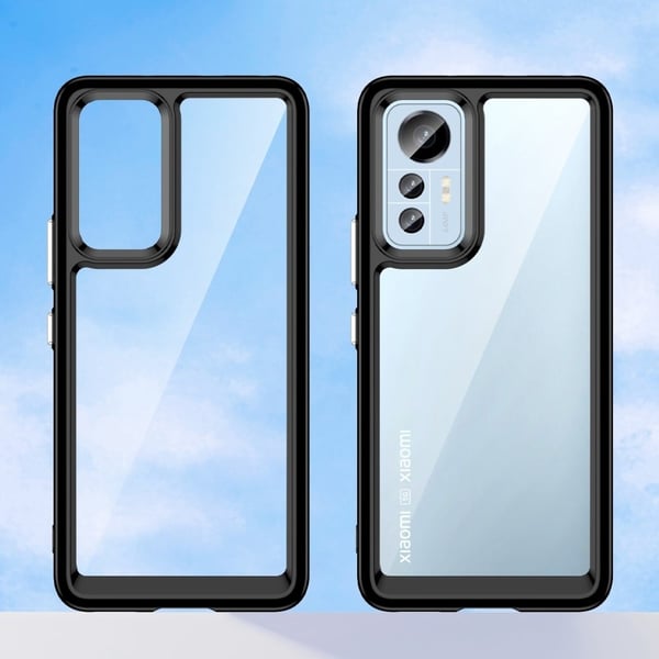 Xiaomi 12 Lite smart akryldeksel - Svart