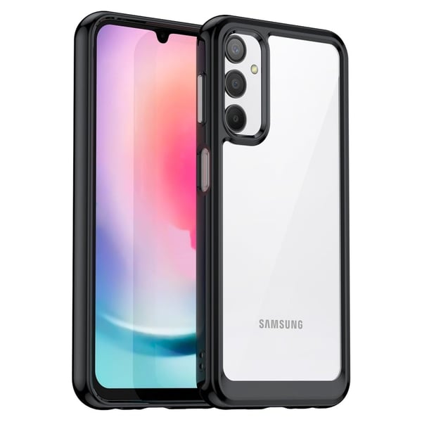 Samsung Galaxy A24 4G smart akryldeksel - Svart