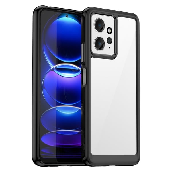 Xiaomi Redmi Note 12 smart akryldeksel - Svart