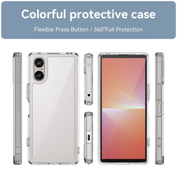 Sony Xperia 5 V smart akryl cover - Transparent