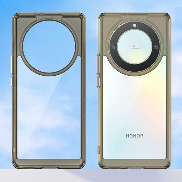 Honor Magic5 Lite / Motorola Moto X40 / Honor X9a smart akryldeksel - Gjennomsiktig Grå