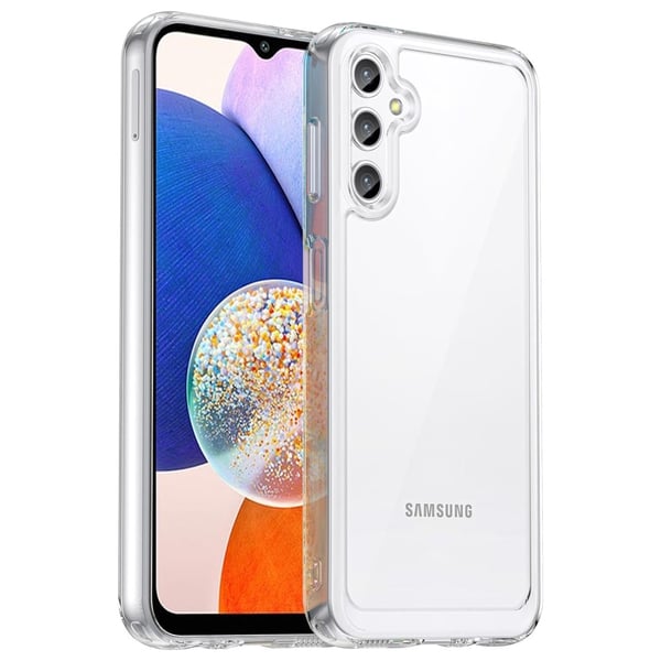 Samsung Galaxy A14 älykäs akryylikansi - Läpinäkyvä