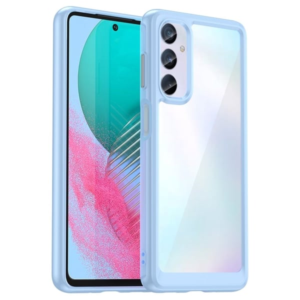 Samsung Galaxy M54 / Samsung Galaxy F54 smart akryldeksel - Blå