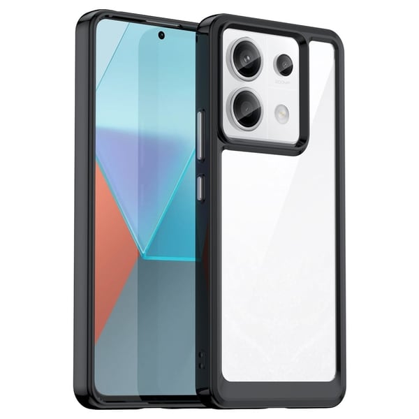 Xiaomi Redmi Note 13 Pro 5G / Xiaomi Poco X6 smart akryldeksel - Svart