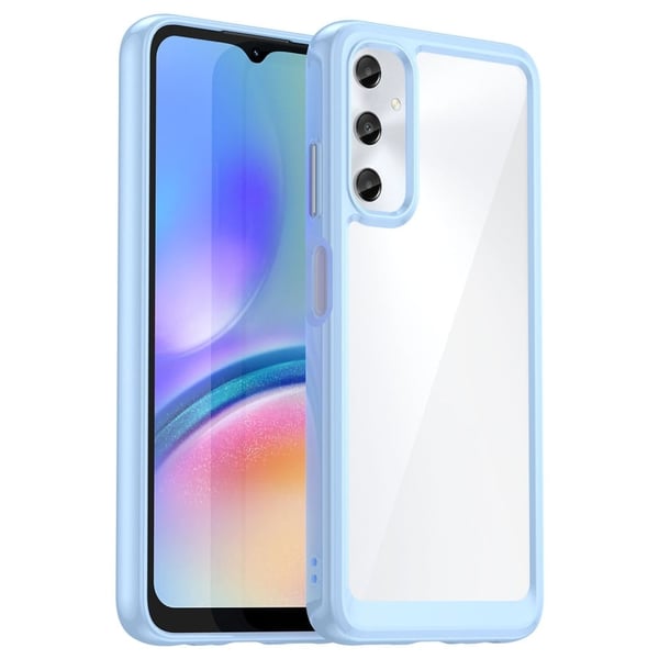 Samsung Galaxy A05s smart akryl cover - Blå