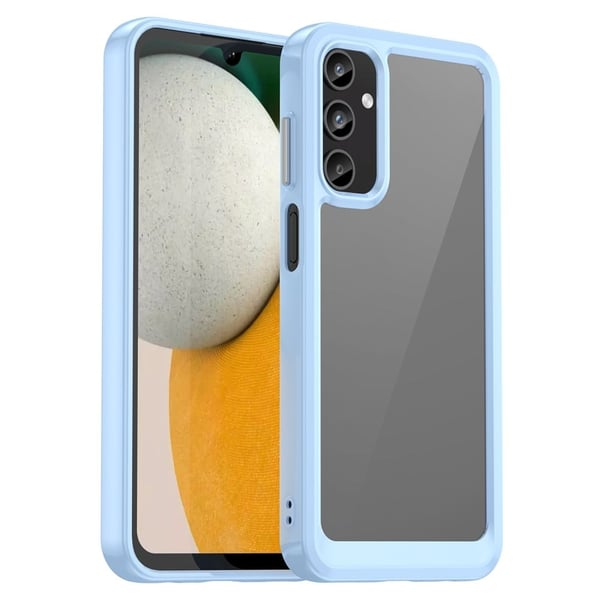 Samsung Galaxy A15 smart akryl cover - Blå