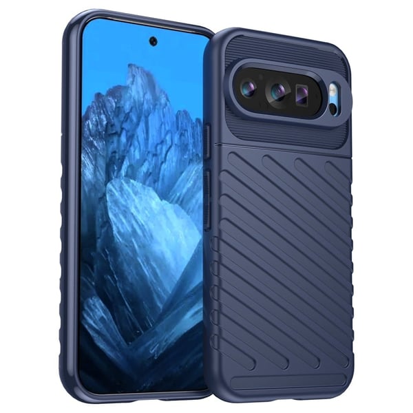 Thunder Google Pixel 9 deksel - Blå Thunder Google Pixel 9 deksel - Blå