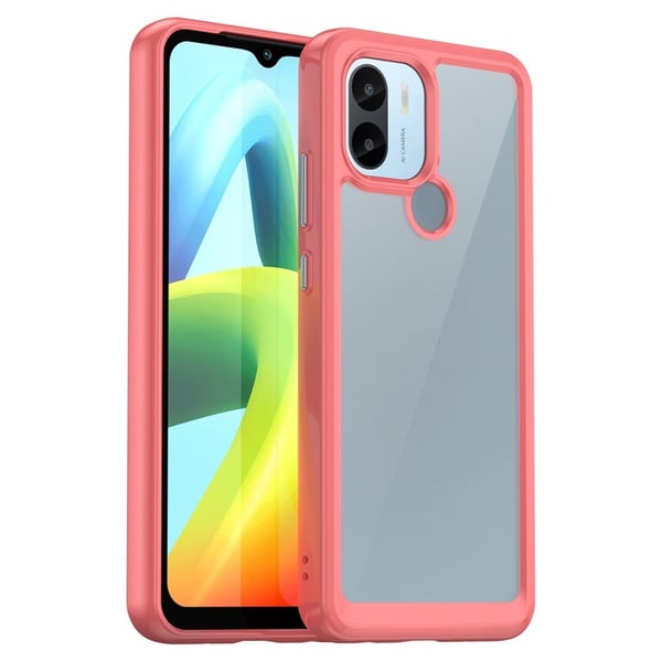 Xiaomi Redmi A2 Plus / Xiaomi Redmi A1 Plus / Xiaomi Poco C50 smart akryldeksel - Rød
