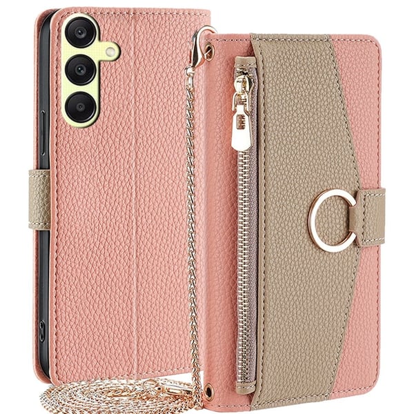 Samsung Galaxy A25 vegansk skinnveske - Rosa