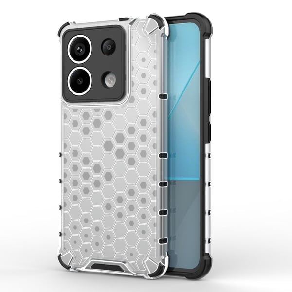 Bofink Honeycomb Xiaomi Redmi Note 13 Pro 5G / Xiaomi Poco X6 deksel - Grå
