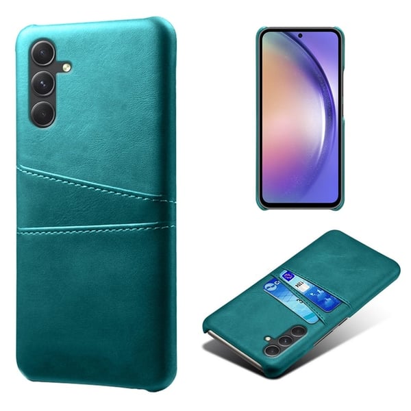Dual Card Samsung Galaxy A35 cover - Grøn