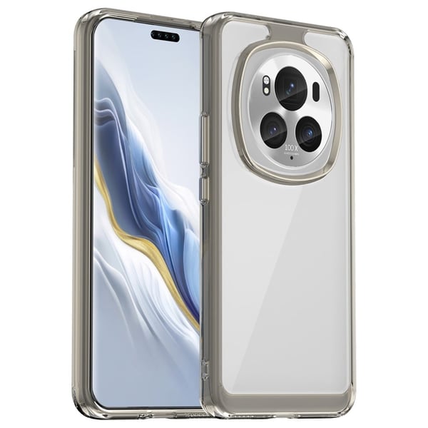 Honor Magic 6 Pro smart akryldeksel - Gjennomsiktig Grå
