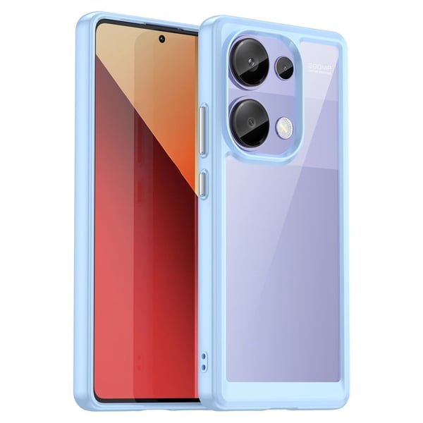 Xiaomi Redmi Note 13 Pro 4G / Xiaomi Poco M6 Pro smart akryldeksel - Blå