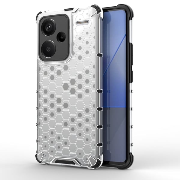 Bofink Honeycomb Xiaomi Redmi Note 13 Pro Plus deksel - Grå