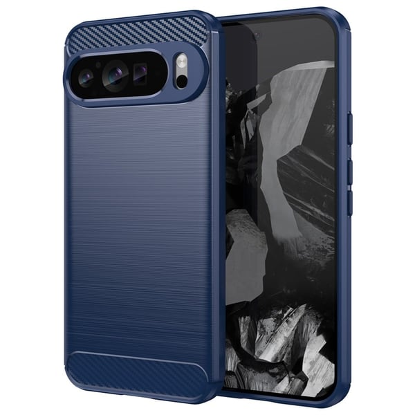Carbon Flex Google Pixel 9 Pro XL deksel - Blå