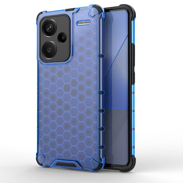 Bofink Honeycomb Xiaomi Redmi Note 13 Pro Plus deksel - Blå