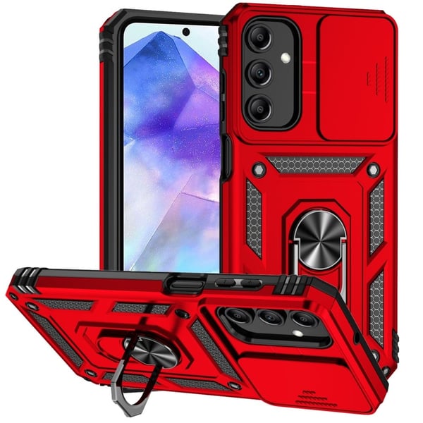 Bofink Combat Samsung Galaxy A55 cover - Rød