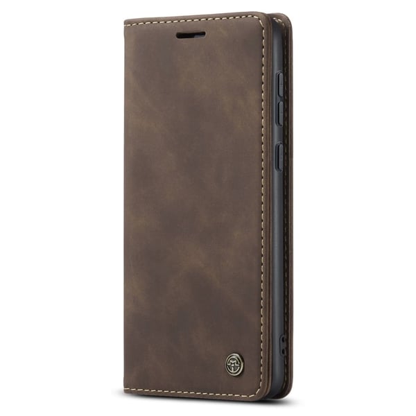 CaseMe Samsung Galaxy A55 vintage-etui - Kaffe