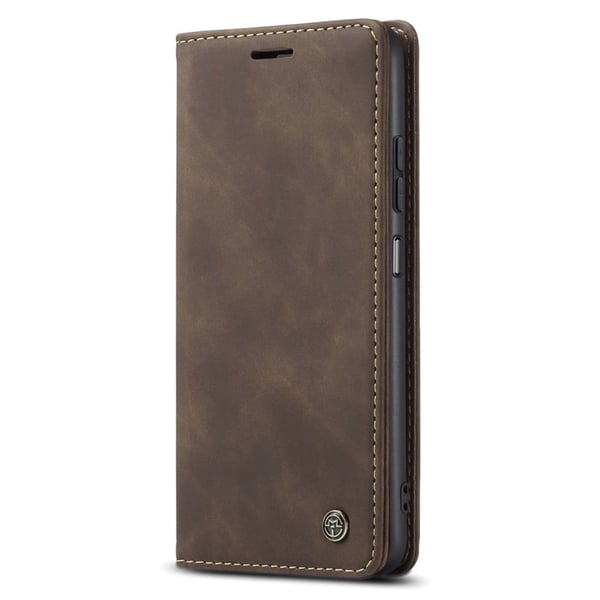 CaseMe Samsung Galaxy A05s vintage etui - Kaffe