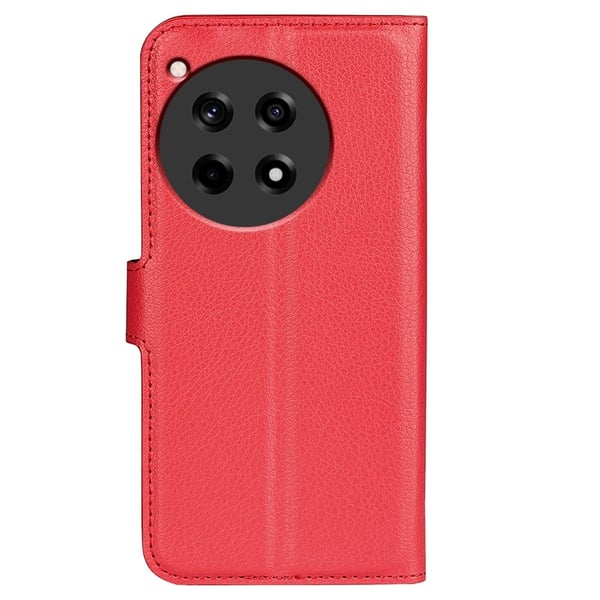 Classic OnePlus 12R / OnePlus Ace 3 flip etui - Rød