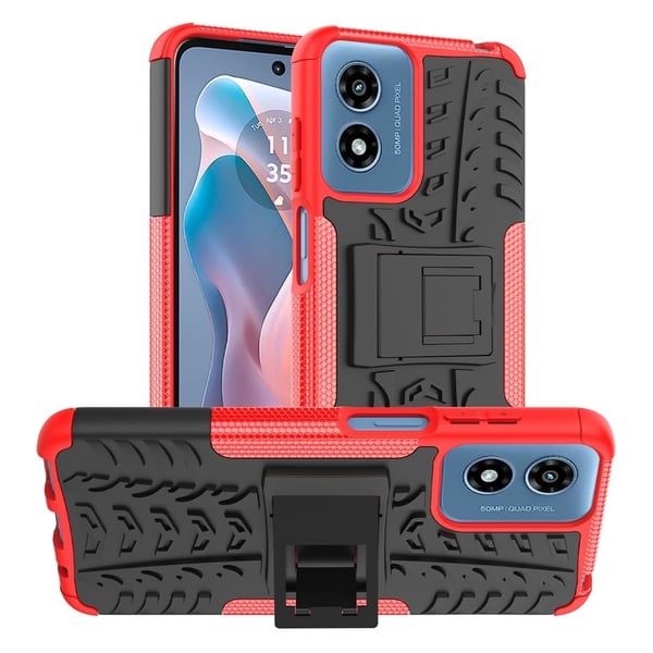 Offroad Motorola Moto G Play (2024) deksel - Rød