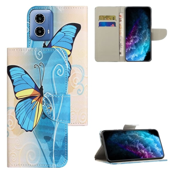 Wonderland Motorola Moto G24 flip-etui - Sommerfugl