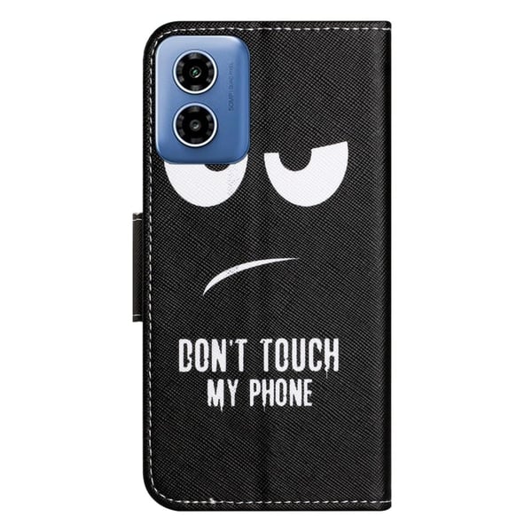 Wonderland Motorola Moto G04 flip-etui - Ikke Rør Telefonen Min